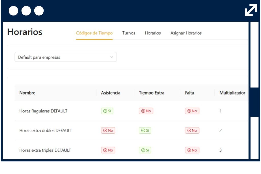 Horarios Jobsuite